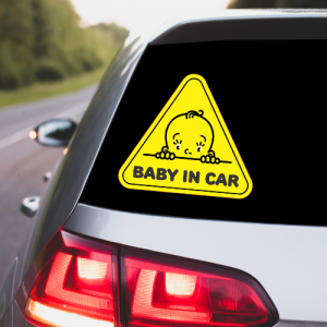Налепница Стикер за Кола: Baby in Car